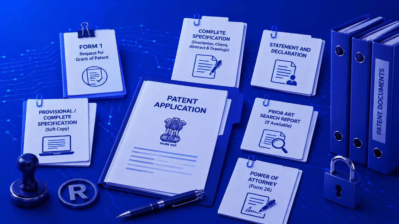 Documents Required for Patent Filing in India